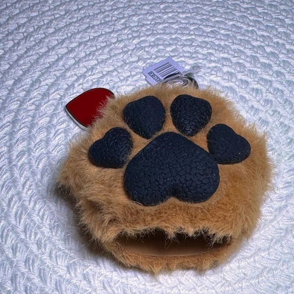 NWT B&BW Pocketbac Dog Paw Keychain & a free refill - Picture 3 of 5
